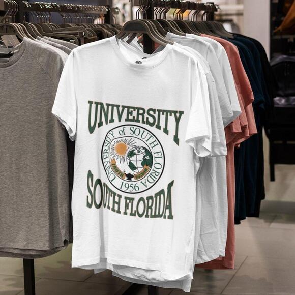 Other - Retro University Of South Florida Shirt, Nc-Aa South Florida Bulls Shirt Tee